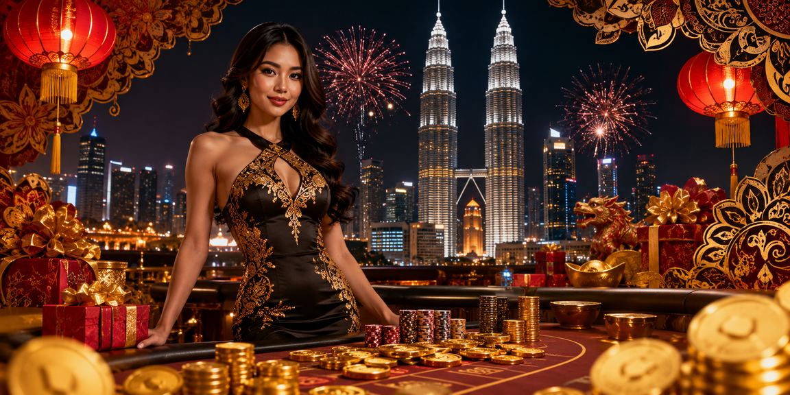 Paparan odds perlawanan sukan di Kuala Lumpur dengan tema batik Malaysia